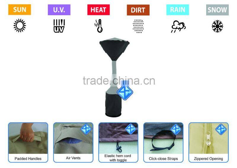 All weather protection garden gas patio heater cover