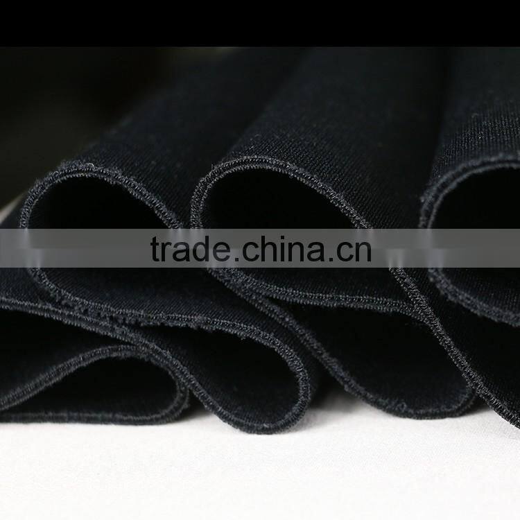 polyester spandex jacquard knitting fabric, knitting fabric stock lots thick polyester stretch knit fabric