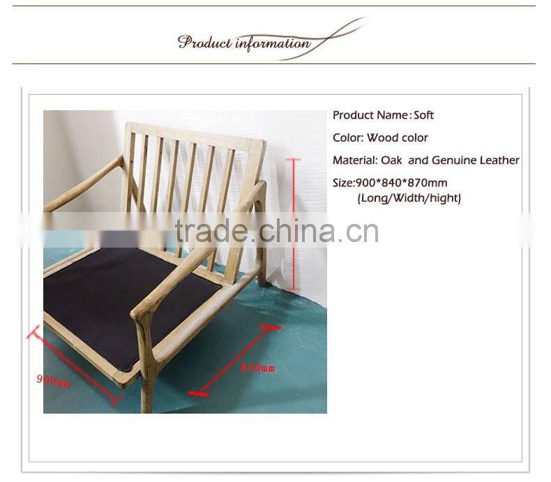 Wholesale Wooden Frame And Genuine Leather Combination Armchair,Luxury Sofas,Coffee Sofa