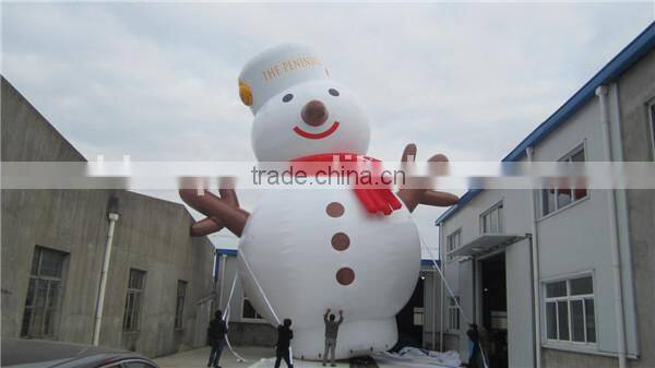 PVC Gaint Inflatable outdoor christmas decoration snowman