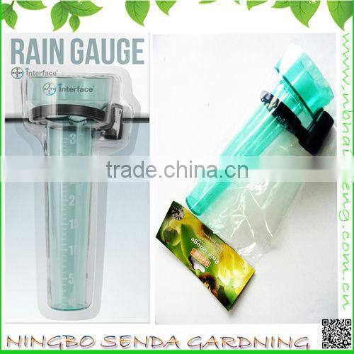 Plastic rain guage
