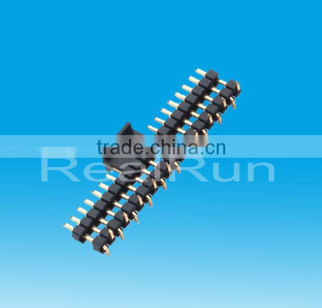 2.54mm Pitch Double Layer Single Row SMT Pin connector