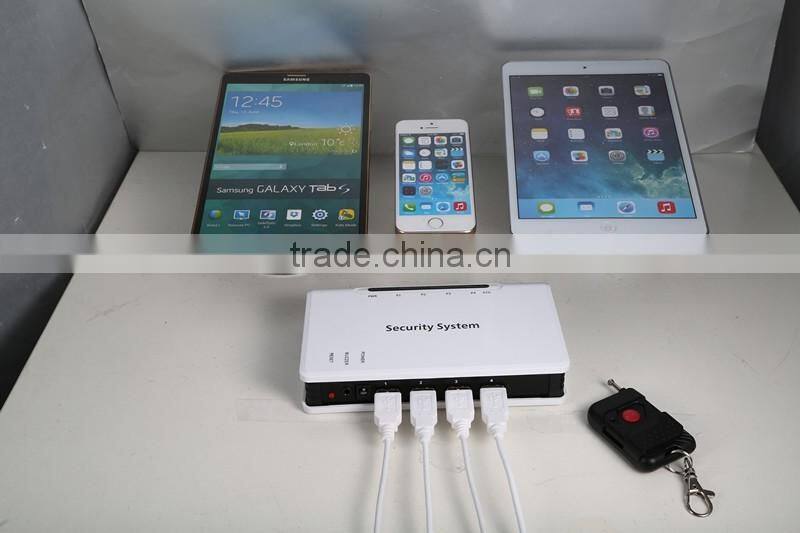 Hot sell 8 ports multiple phone security system display
