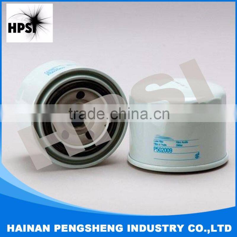 Oil filter P502009 diesel engine parts donaldson Cross Reference: 2906684 negotiable price