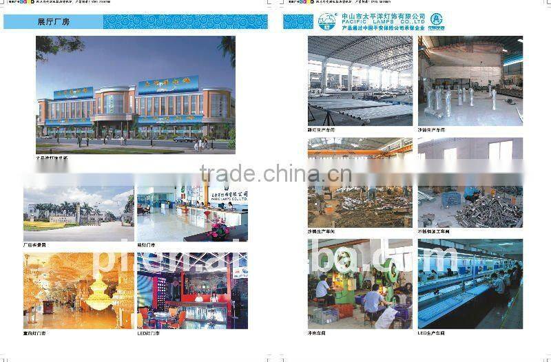 LED garden lamp fixture with Aluminum or iron material