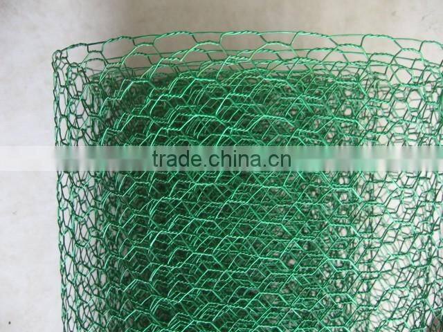 Pvc coatted hexagonal wire netting