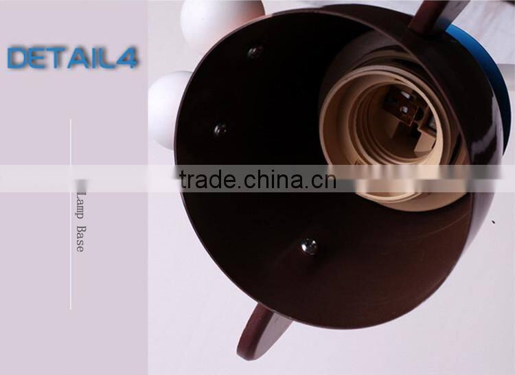 Hot Selling Acrylic Lampshade Wall Lamps Iron Frame Animals Design Children Wall Lights for Bedroom