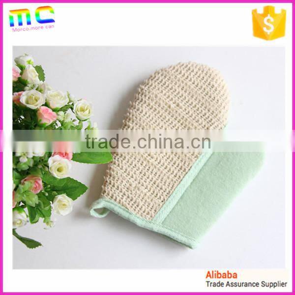 loofah padded bath mat