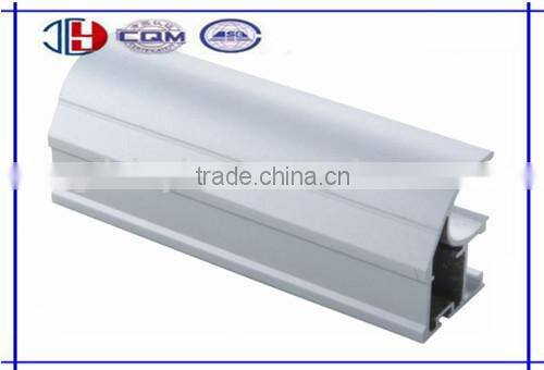 Lower horizontal aluminium sliding door frame profile