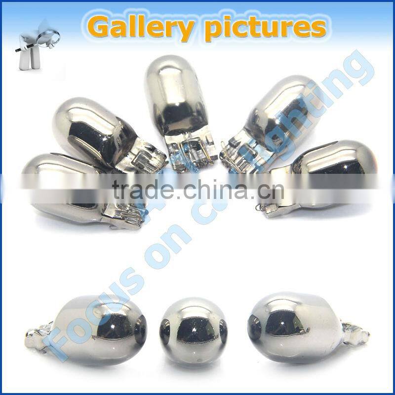 Best sellers 7443 7440 T20 chrome bulb Chromed silver white amber color auto bulb car accessories