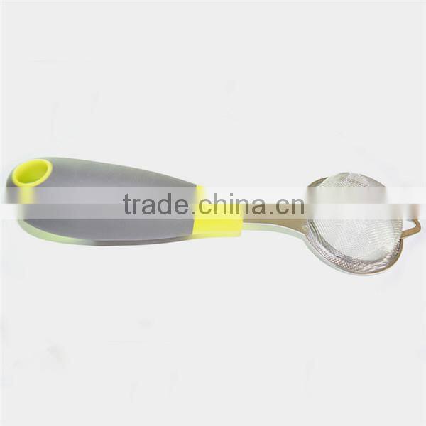 Colorful handle mini stainless steel colander