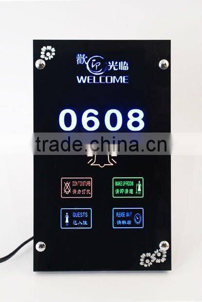 Orbita touch screen door bell switch