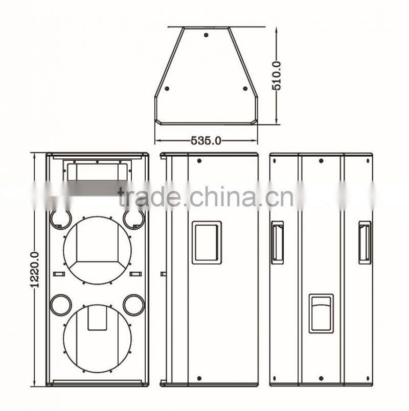 SPE Audio 1000W Super Sound Box Speaker Professional Sound Box SP-725