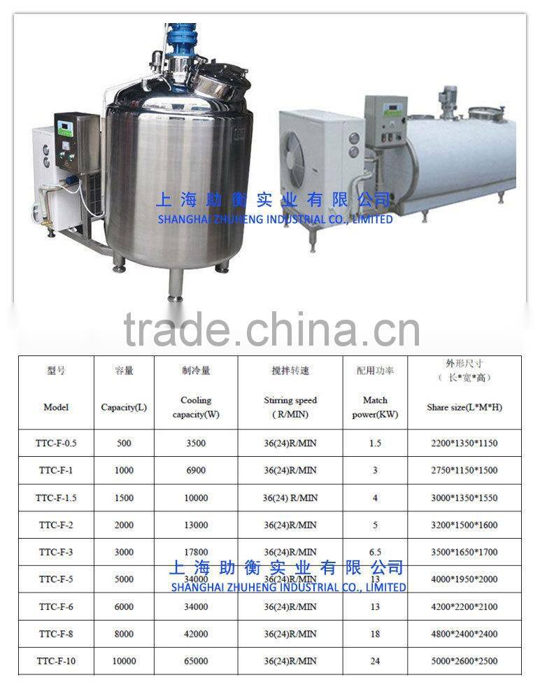 milk cooler cooling tank