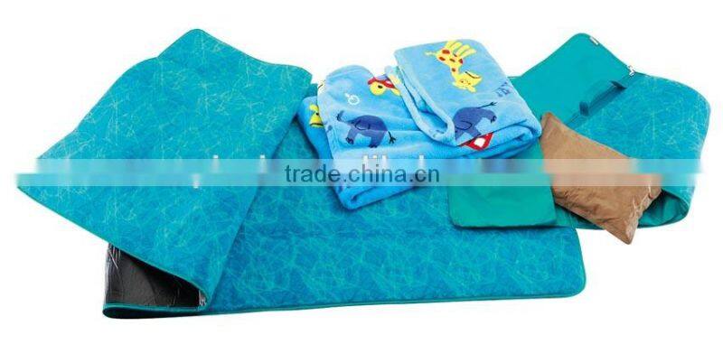 High Quality Waterproof Picnic 2 in 1 Pillow Blanket