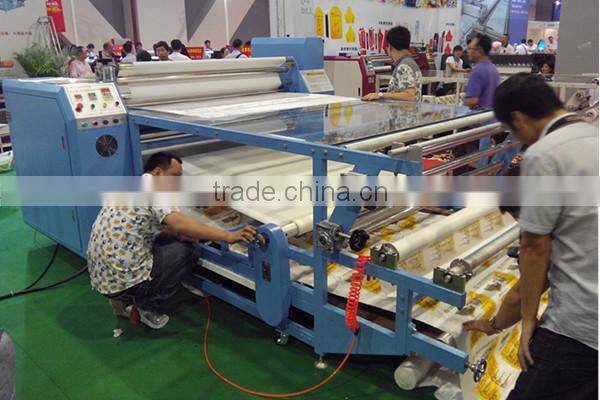 roll to roll heat transfer machine rotary heat transfer machine