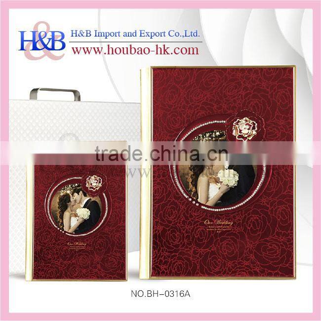 Wholesale A4 Crystal Photo Books With Hard Pages