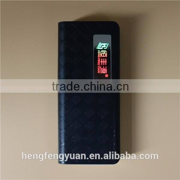 Factory Direct 3 USB 15000mAh Power Bank with Camping Lantern