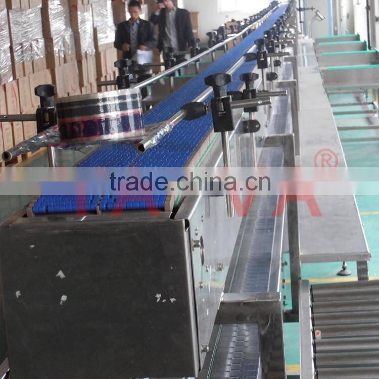 Production accumulation LBP conveyor system line