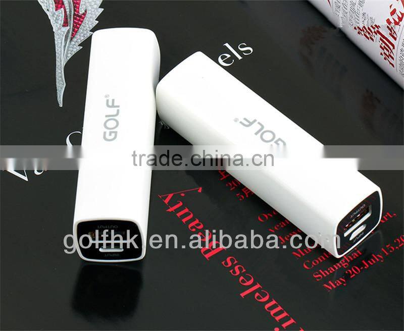 Fashion mobile powr bank 2600mAh wit factory direct sale price