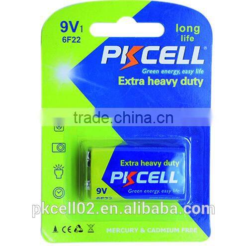 Trade Assurance 9V/6F22 heavy duty battery