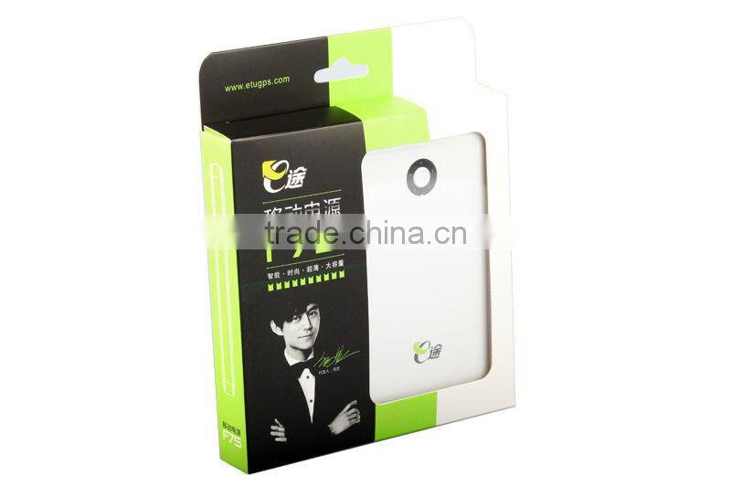 Mobile Phone / Portable Emergency Charger digital products F75 5000mAh