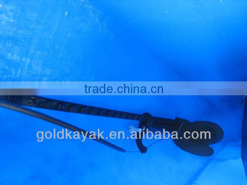 LLDPE one person sit in fishing kayak