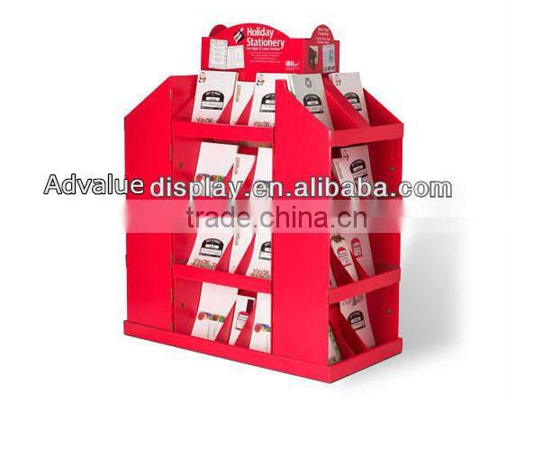 soy-based ink printing custom retail paper display for photo frame/paper display photo frame