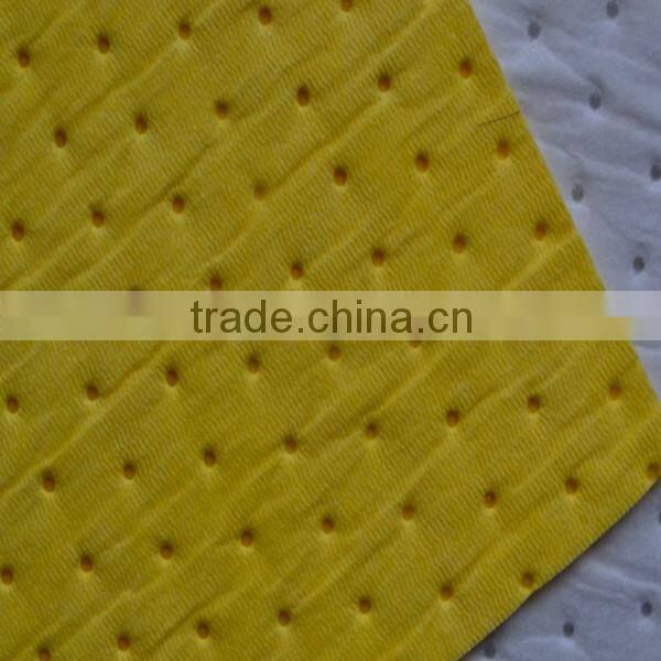100% PP Melt Blown Non woven chemical absorbent pad
