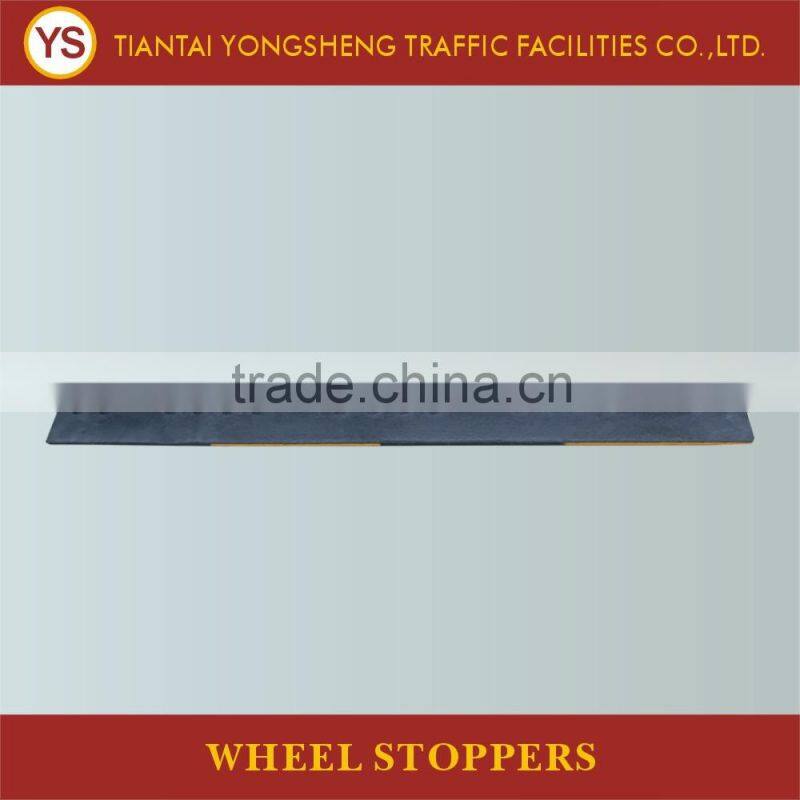 Yellow and Black Rubber Speed Humps