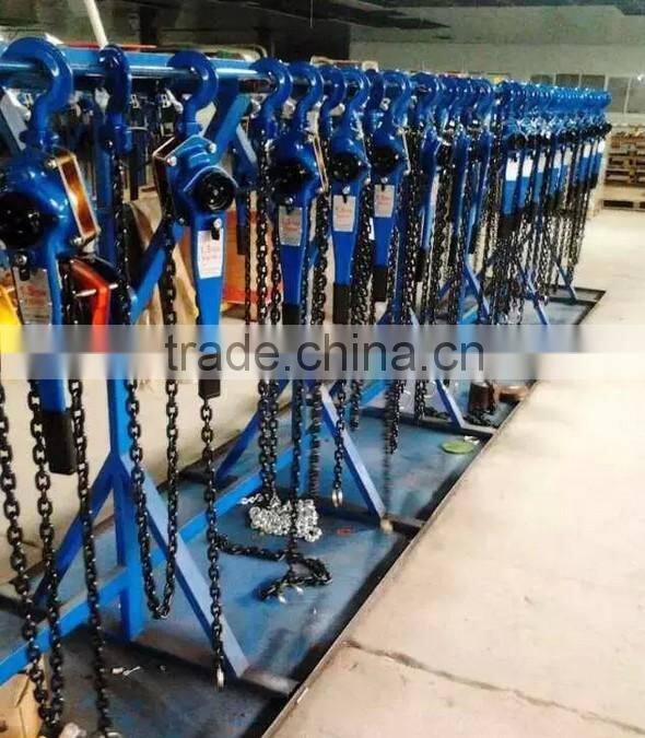 CE Approved Wire Rope Grip Pulley Lever Hoist with Cable