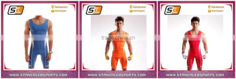 Stan Caleb custom New York Wrestling singlet