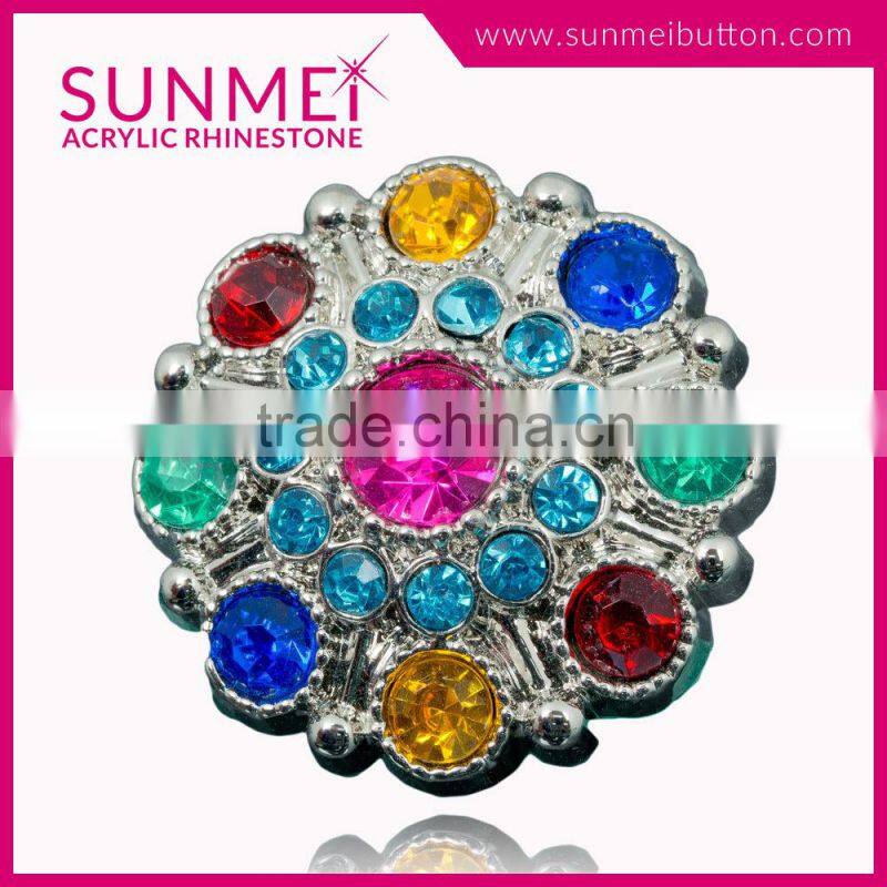 Fashion Style Light Purple Rhinestone Jewelry Embellishments