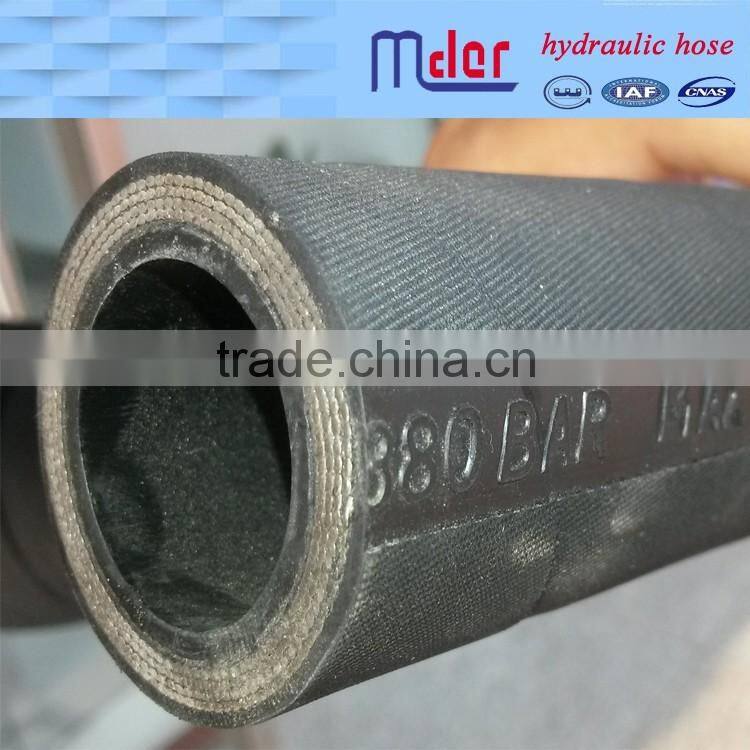 Hengshui mder high quality spiral wire hydraulic rubber hose 40m