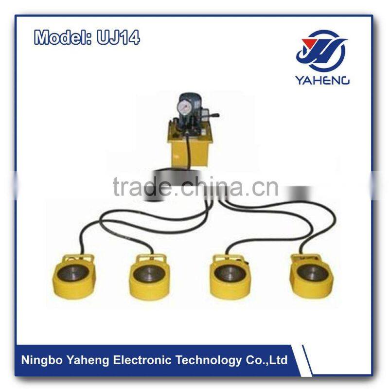 UJ14 electric screw yellow hydraulic lifting car jack Wheeljack European Style Hydraulic Jack Hydraulic Floor Jack ningbo china