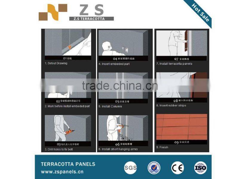 Terracotta Baguette Fixing Accessories