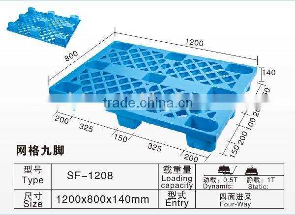 OEM plastic pallet mould for plasitc pallet the grid plastic tray