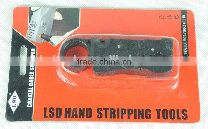 Coaxial Cable Stripper LS-312B RG58,RG59, RG6 cable stripping tool