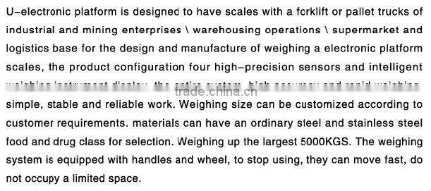 pallet scale U-table Digital Scale