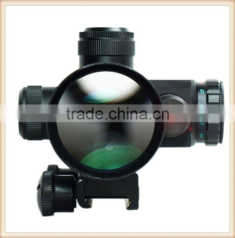 2.5-10X40 Infrared night vision riflescope,riflescope for hunting, Laser red dot weapon sight scope for sale