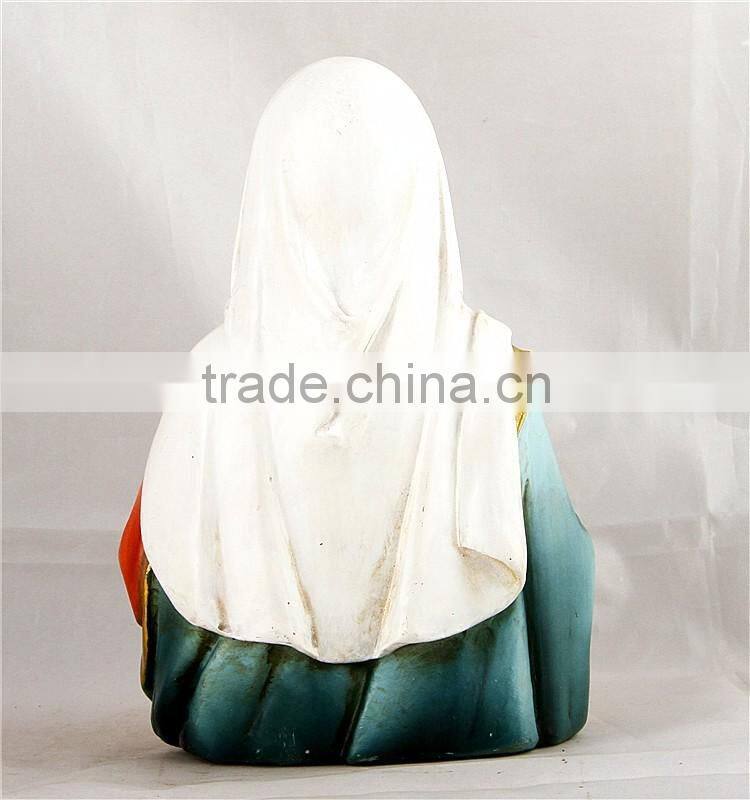 Home decoration mary bust