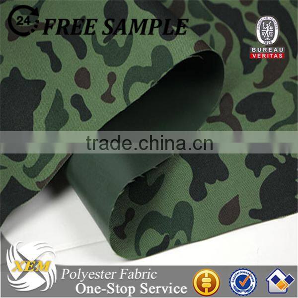 Oxford Fabric with Milky Coated for Military Supply Fabric