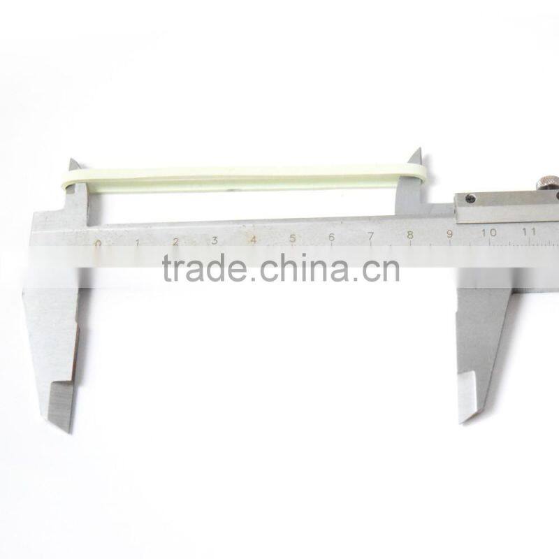 High Quality Soft Stretch Durable Silicone Rubber Band, Elastic Hair Latex Rubber Band