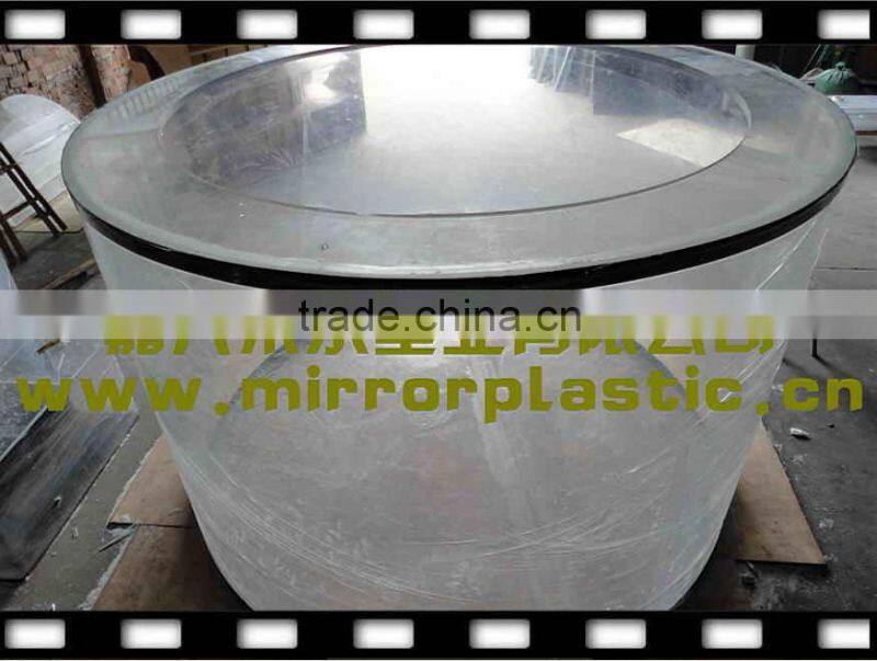 custom plexiglass aquarium cylinder