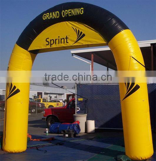 inflatable unive arch /inflatable line arch/pvc material arch