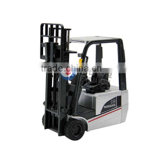 custom made die cast forklift model,diecast construction model toy,forklift toy