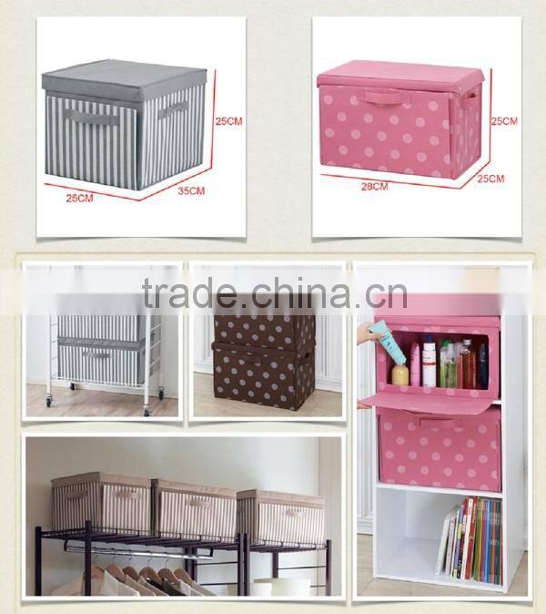 Hot Online Shopping Fabric Storage Box Non-woven with Window