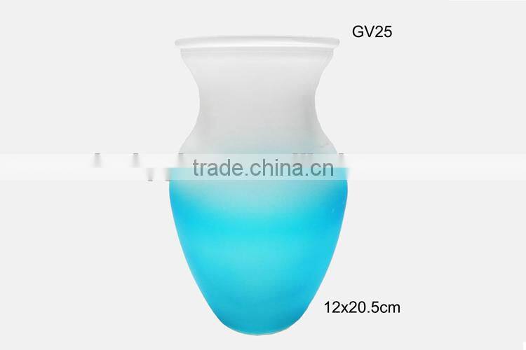 colored large chinese glass floor vases