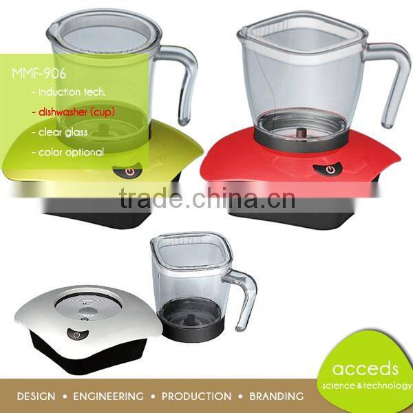 Stainless Steel New Design Magnetic Italian GS Electric Milk Frother