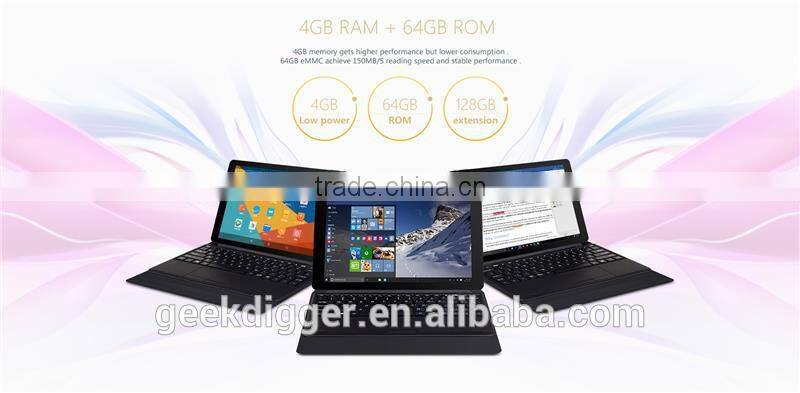 Teclast Tbook 11 2 in 1 Ultrabook Tablet PC-GRAY/10.6 inch Win 10 + Android 5.1 Intel Cherry Trail Z8300 64bit